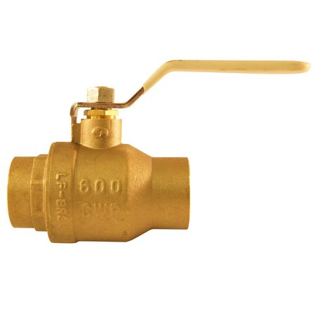 Tmg 1-1/4 in. Lead Free Brass SWT x SWT Ball Valve 94ALF20601TMG